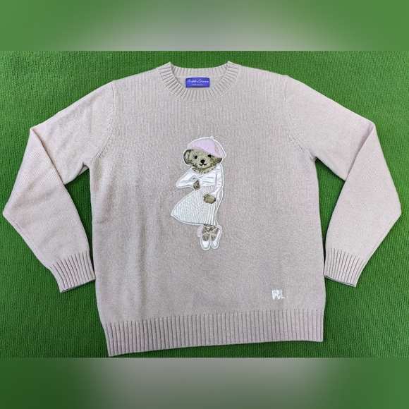 Polo Ralph Lauren Bear Sweater - Picture 1 of 15